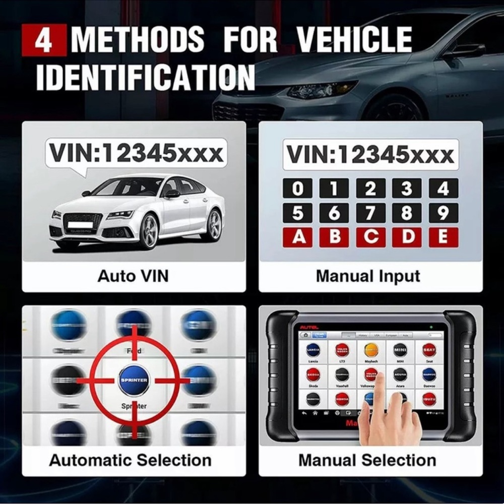 Autel MaxiCOM MK808 OBD2 Scanner Bidirectional Diagnostic Tool Key Coding TPMS - Picture 8 of 11